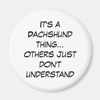 郊外チカゴランドダックスシュント愛好家 マグネット