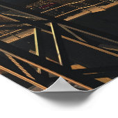 郊外2100 – 将来の都市プリント ポスター (角)