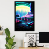 郊外 ポスター (ホームオフィス)