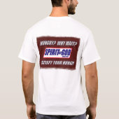 郡の境界線バプティスト教会: 学生のTシャツ Tシャツ (裏面)