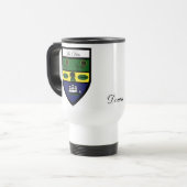 郡はマグの地図を描きましたり及び頂点に達します トラベルマグ (正面左)