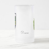 郡はマグの地図を描きましたり及び頂点に達します フロストグラスビールジョッキ (中央)