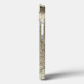 郡を持つテキサス州の縁ど地図 Case-Mate iPhoneケース (裏面 / 左)