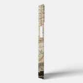 郡を持つテキサス州の縁ど地図 Case-Mate iPhoneケース (裏面 / 右)