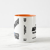 郡アルマグアイルランドツートーンコーヒーマグ ツートーンマグカップ (中央)