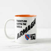 郡アルマグアイルランドツートーンコーヒーマグ ツートーンマグカップ (左)