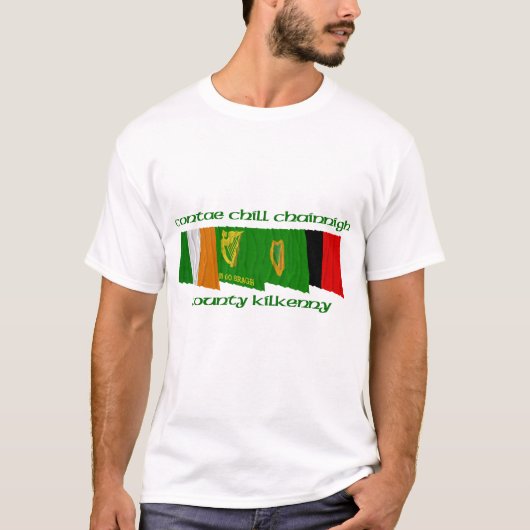 郡キルケニーの旗 Tシャツ (正面)