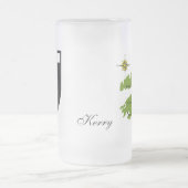 郡ケリーの地図及び頂上のマグ フロストグラスビールジョッキ (中央)