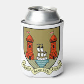 郡コルアイルランドコートオブアームズ 缶クーラー (缶正面)