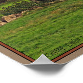 郡ドネガル – 石十字形 ポスター (角)