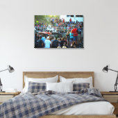 郡フェアでの取り壊しダービー キャンバスプリント (インサイチュ (寝室))