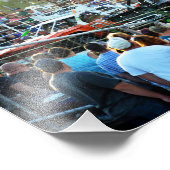 郡フェアでの取り壊しダービー フォトプリント (角)