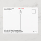 郡フェアダートトラックレース ポストカード (裏面)