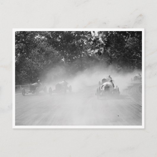 郡フェアダートトラックレース ポストカード (正面)