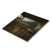 郡ポーチタイルのアート タイル (側面)