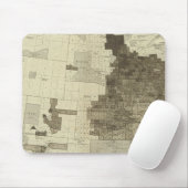 郡別の外国人人口 マウスパッド (マウス)