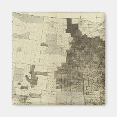 郡別外国人人口 マグネット (正面)