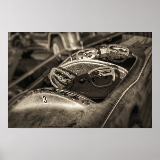 郡博覧会でキディに乗る ポスター (正面)