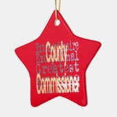 郡庁長官並外 セラミックオーナメント (左)