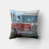 郡普通消防車の消防士のデザインの前部コーナー クッション (裏面)