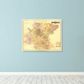 郡穴宿 キャンバスプリント (インサイチュ (ウッドフロア))