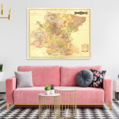 郡穴宿 キャンバスプリント (インサイチュ (リビング))