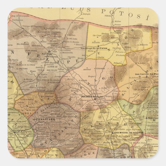 郡穴宿 スクエアシール (正面)