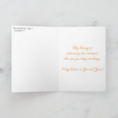 "郡素晴らしで"イースターカード カード (内部)