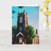 "郡素晴らしで"イースターカード カード (黄色い花)