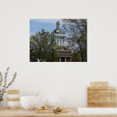 郡裁判所Madison, GA ポスター (キッチン)