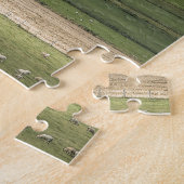 郡Antrimの沿岸土手道、北アイルランド ジグソーパズル (側面)