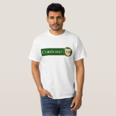 郡Carlow。 アイルランド Tシャツ (正面フル)