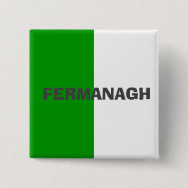 郡Fermanagh国旗のバッジ 缶バッジ