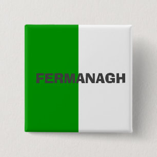 郡Fermanagh国旗のバッジ 缶バッジ