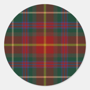 郡Meathのアイルランド人のタータンチェック ラウンドシール