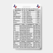 郡RCHD電話番号バッジ バッジ (裏面)