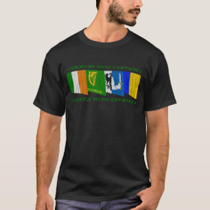 郡Roscommonの旗 Tシャツ