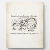 部フランスの屋の看板 フォトプラーク (正面)