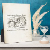 部フランスの屋の看板 フォトプラーク (側面)