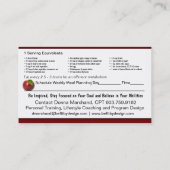 部分制御名刺 名刺 (裏面)