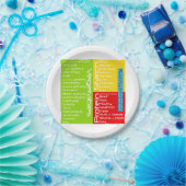 (部分制御)使い捨て可能な健康のプレート ペーパープレート (パーティー)