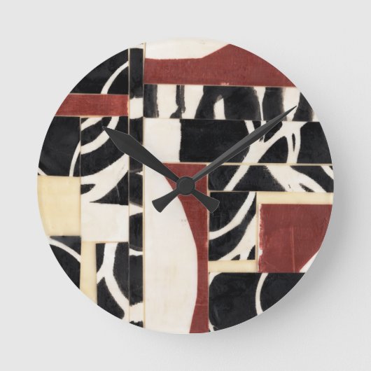 部分及び部品I ラウンド壁時計 (正面)