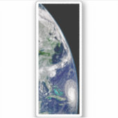 部分的な地球にハリケーンが衝突する。 シール (正面)