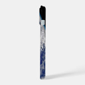 部分的な地球にハリケーンが衝突する。 iPhone 15ケース (左側面)