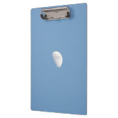 部分的な月および澄んな青空のクリップボード クリップボード (左)