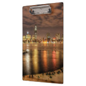 部分的にボストンのチャールズ川で溶ける氷 クリップボード (左)