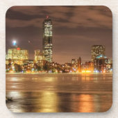 部分的にボストンのチャールズ川で溶ける氷 コースター (正面)