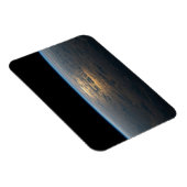 部分的に曇った南太平洋から夕暮れ光る マグネット (右側)