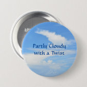 部分的に曇ってツイストおもしろい 缶バッジ (正面&裏面)