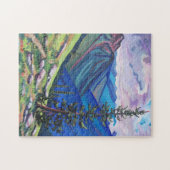 部分的に曇り – 山パズル ジグソーパズル (横)